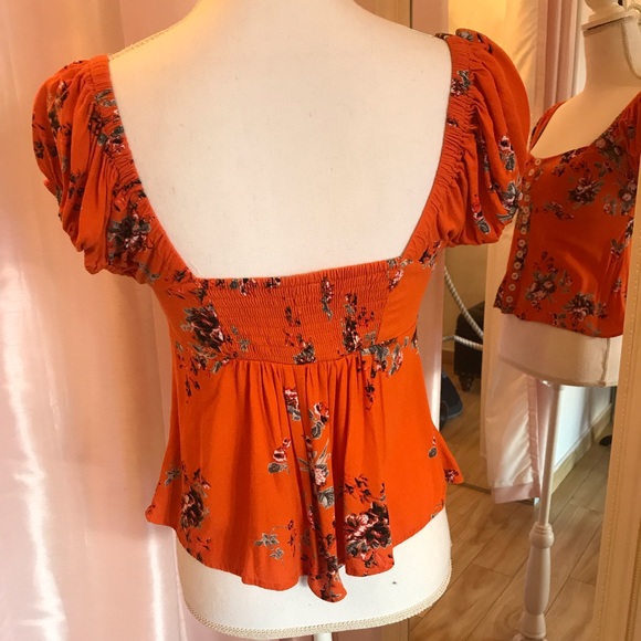 Free people button down blouse - Picture 2 of 3